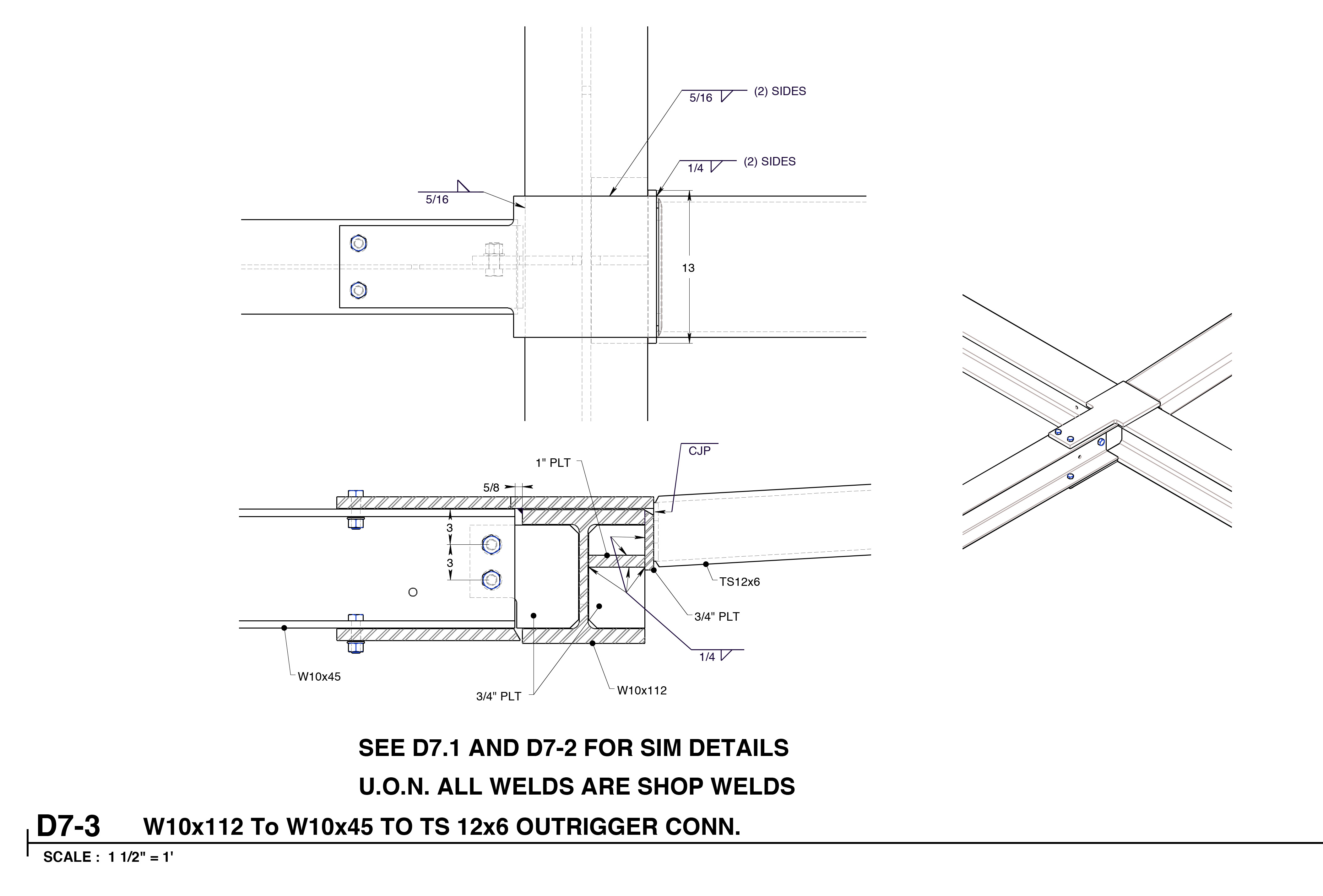 <b>Steel Frame Structure Elements</b><span><br /> Designed by <b><a href='/success-stories/a-3d-pictures-worth-a-thousand-dollars/'>Frank Portschy</a></b> • Created in <a href='/3d-modeling/3d-modeling-cobalt.html'>Cobalt CAD & 3D Modeling Software</a></span>