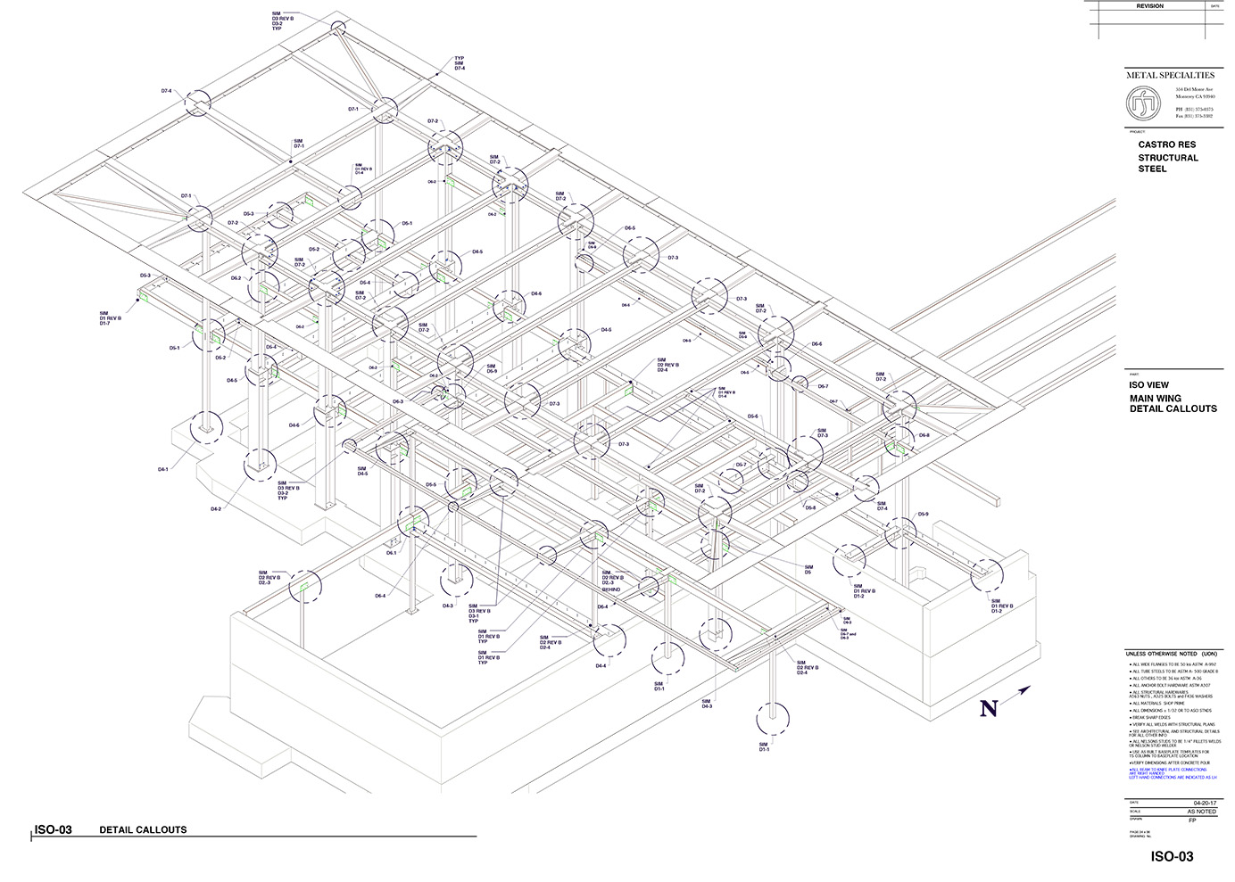 <b>Steel Frame Structure</b><span><br /> Designed by <b><a href='/success-stories/a-3d-pictures-worth-a-thousand-dollars/'>Frank Portschy</a></b> • Created in <a href='/3d-modeling/3d-modeling-cobalt.html'>Cobalt CAD & 3D Modeling Software</a></span>