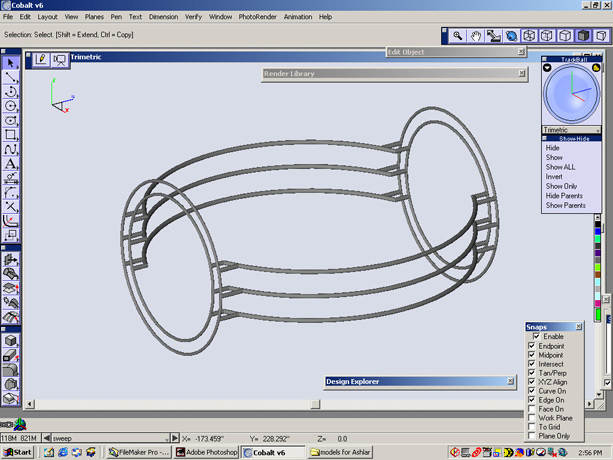 <b>EMC Exhibit</b><span><br /> Designed by <b>Joe Donley</b> for <b>Moss, Inc.</b> • Created in <a href='/3d-modeling/3d-modeling-cobalt.html'>Cobalt CAD & 3D Modeling Software</a></span>