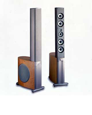 <b>Infinity Loud Speakers</b><span><br /> Designed by <b>Ashcraft Design</b> for <b>Infinity</b> • Created in Ashlar-Vellum CAD & 3D Modeling Software<br /><i>2000 IDEA Gold Award Winner</i></span>