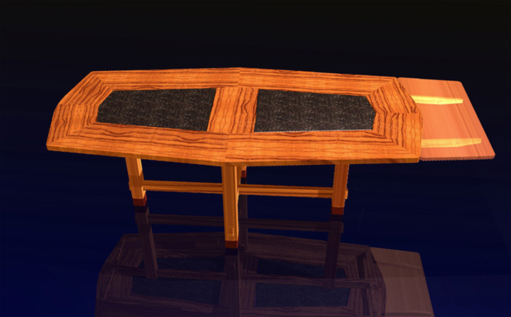 <b>Table</b><span><br /> Designed by <b><a href='/success-stories/crafting-the-dream/'>Jueri Svjagintsev</a></b> • Created in <a href='/3d-modeling/3d-modeling-xenon.html'>Xenon CAD & 3D Modeling Software</a></span>