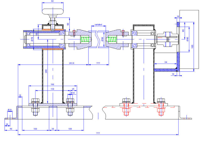 <b>Pneumatic Wind Up Machine</b><span><br /> Designed by <b>Walter Arnold</b> • Created in <a href='/2d-3d-drafting/2d-3d-cad-graphite.html'>Graphite Precision CAD Software</a></span>