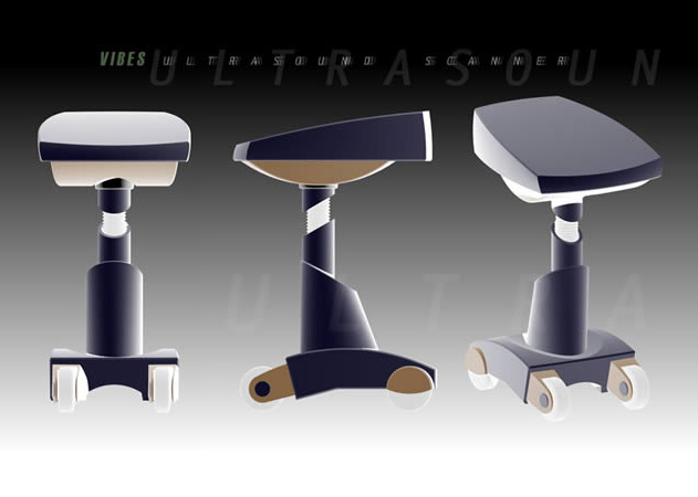 <b>Ultrasonic Scanner</b><span><br /> Designed by <b>Dyutiman Moulink</b> • Created in <a href='/3d-modeling/3d-modeling-cobalt.html'>Cobalt CAD & 3D Modeling Software</a></span>